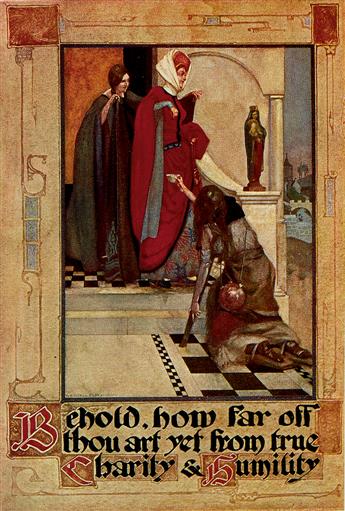 THOMAS à KEMPIS, Saint / WILLIAM RUSSELL FLINT. Of the Imitation of Christ.